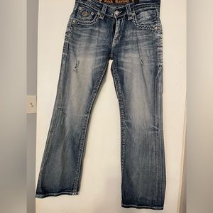 Rock Revival Lamont Slim Boot 33x32 Men